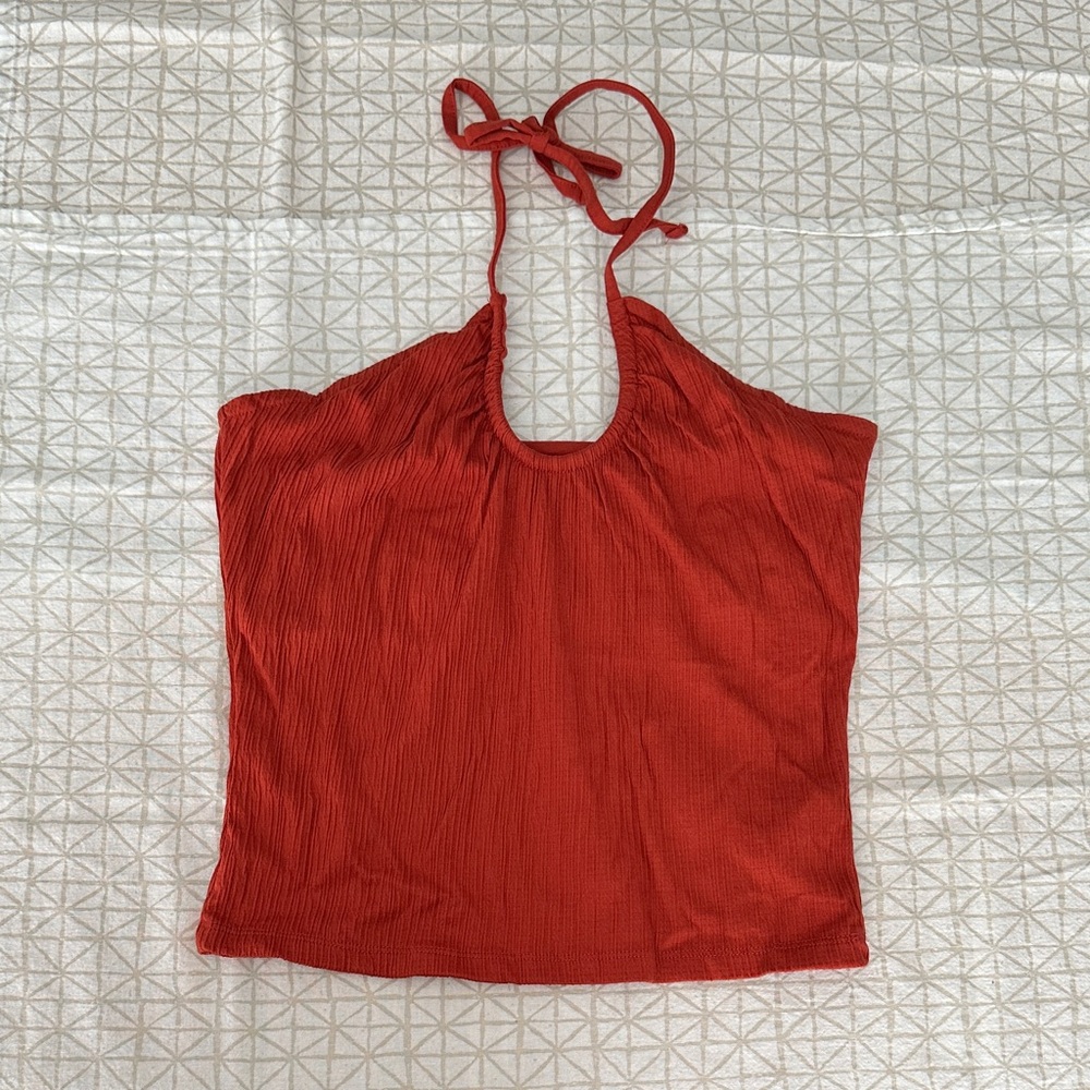 NWOT Old Navy Rust Halter Camisole